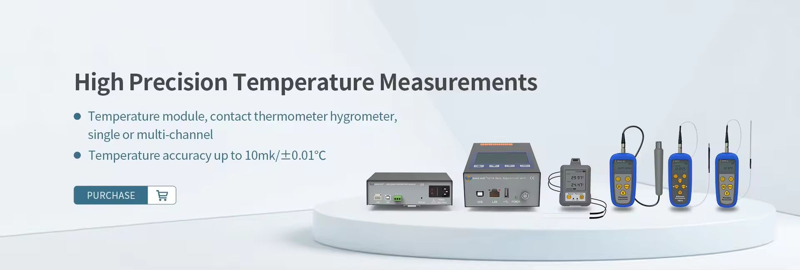 Medidor de temperatura de canal único