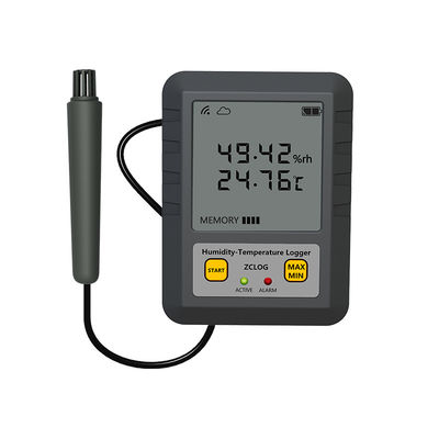 Registro de dados de alta precisão do ecrã LCD com suporte ODM para temperatura e umidade