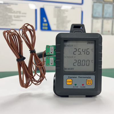 Controle de alta precisão K-Type -270-1372 Graus Electronic Digital Dual Channel Temperature Testing