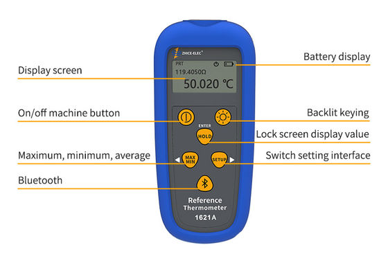 Display LCD Digital Multifunção PT100 Calibrador de Temperatura de Referência por Zhice-elec