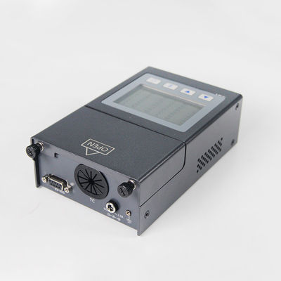 Medidor de temperatura de termopares de 16 canais com ecrã LCD e suporte personalizado