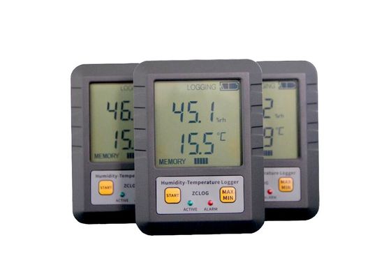 Intervalo de amostragem 0,1 min-24h Indústria farmacêutica WIFI LCD Display Data Logger de temperatura e umidade