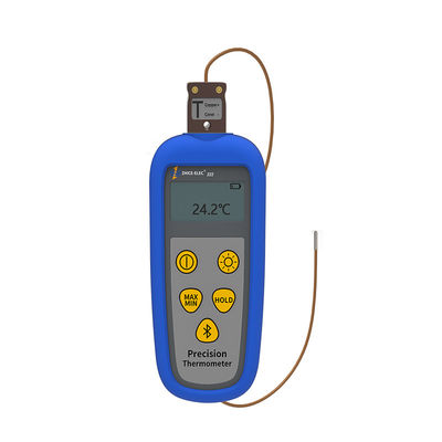 Compatível LCD Digital Bluetooth Termômetro portátil de termocouple tipo T com sensor