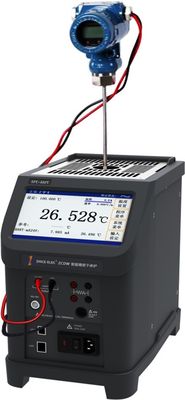 OEM suportado portátil 33-350 graus tela sensível ao toque medidor de temperatura Calibração de banho Calibrador de blocos de poços secos