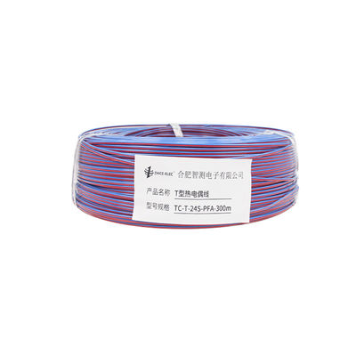 Proba de sensor de temperatura de tipo K com sete núcleos de termopares Kapton com conector personalizável
