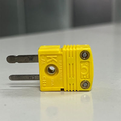 Proba de sensores de tipo T para medição de temperatura de 260 °C com termocouple ultrafinos