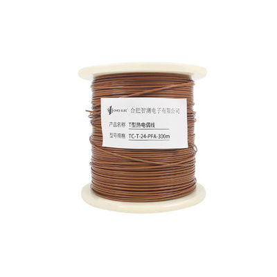 T Tipo Sensor de temperatura sonda 260 Celsius PFA Isolamento duplo impermeável para OEM