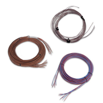 Proba de termocouple de tipo K de liga de núcleo único trançada com conector para altas temperaturas