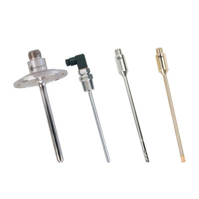 Proba de alta precisão industrial sanitária de 4 fios PT1000 PT100 RTD PRT para controlo de ensaio de temperatura