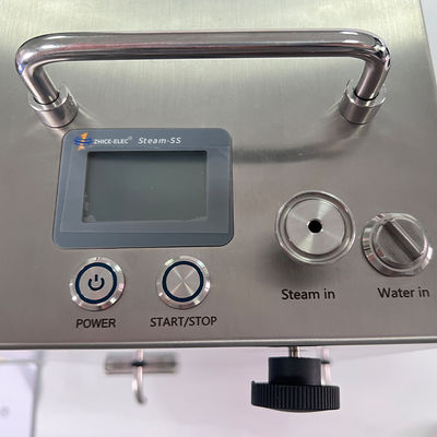 Amostragem de vapor puro industrial com suporte personalizado e faixa de valores de pH de 5-7