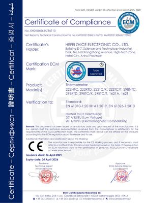 -40 150C Alarme de temperatura industrial Wifi