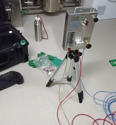Dispositivo de ensaio de gases não condensáveis para o kit de ensaio manual avançado de vapor puro e limpo
