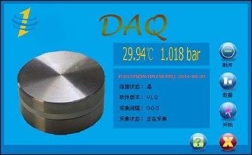 Termômetro sem fio de aço inoxidável para rastreamento de temperatura e umidade em autoclave