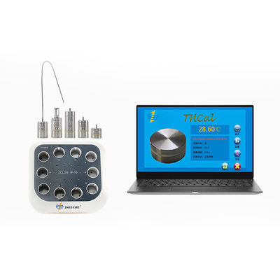 Bateria de longa duração Esterilização a vapor Farmacêutica Temperatura Umidade Pressão Data Logger