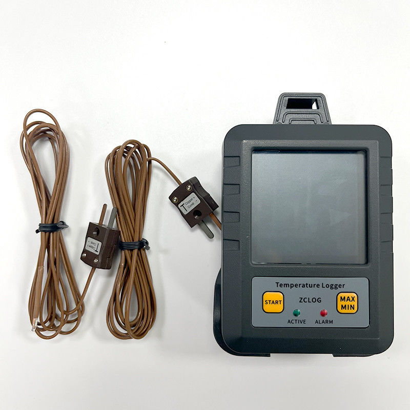 Registro de dados de termocouple tipo T para armazenamento de alimentos e medicamentos