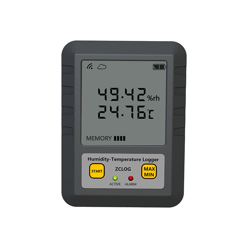 Logger de dados de temperatura de tipo T USB de duplo canal de alta precisão CINCO com caixa de proteção