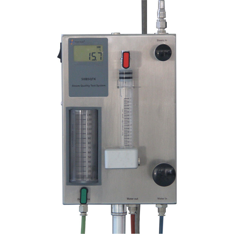 Kit de ensaio de vapor industrial para sistemas farmacêuticos Gases não condensáveis ≤ 3,5% V/V
