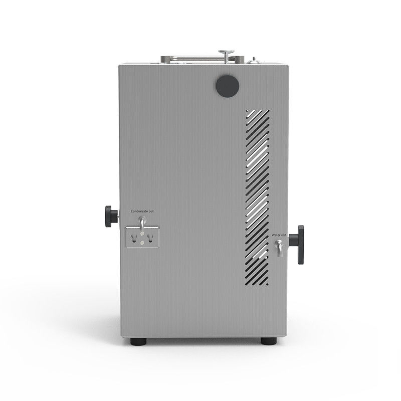 Amostragem de vapor puro industrial com suporte personalizado e faixa de valores de pH de 5-7